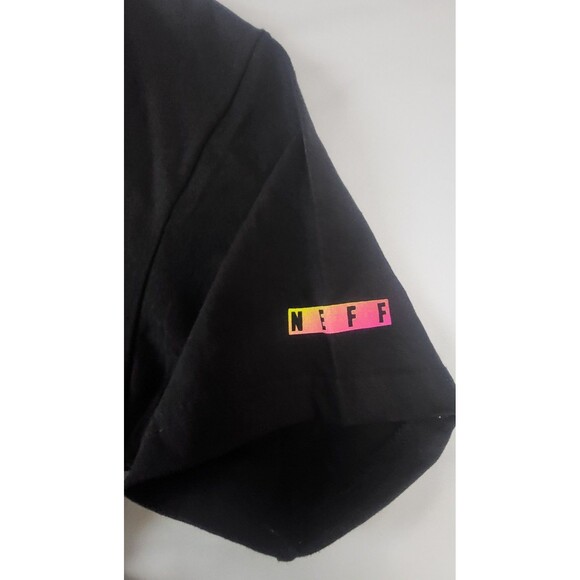 Disney X Neff Men's Medium Mickey Mouse Multi Color Split Graphic T-Shirt Black - Picture 4 of 9